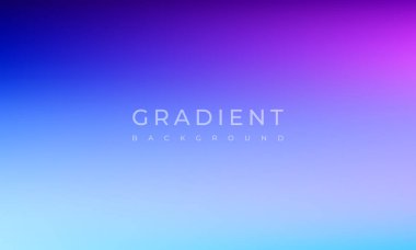 Pürüzsüz mavi renk karışımlı basit soyut arkaplan tasarımı