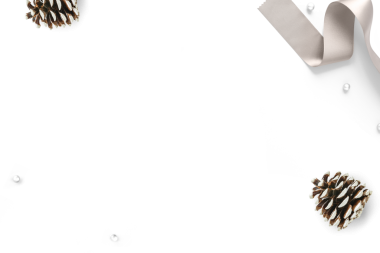 Çam kozalağı dekore edilmiş Noel arkaplanı 