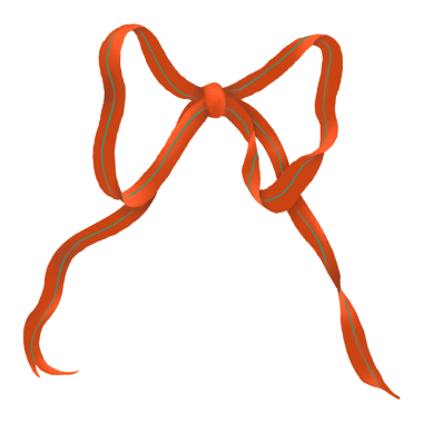 Fiyonk kurdelesi png, Noel el çizimi, şirin kış tatili illüstrasyonu.