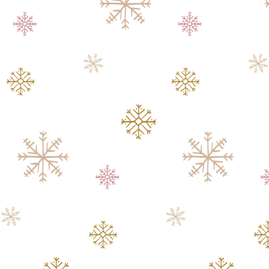 Kar taneleri desenli arka plan şeffaf, Noel karalaması altın. 