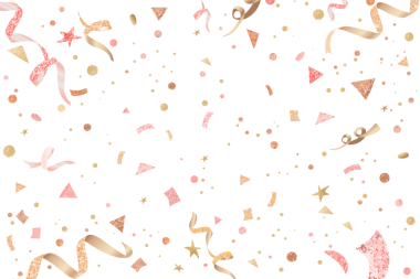 Şirin png şenlik kurdeleleri yeni yıl kutlaması