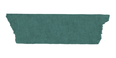 Yırtılmış washi bandı png clipart, şeffaf arkaplanda yeşil kolaj ögesi