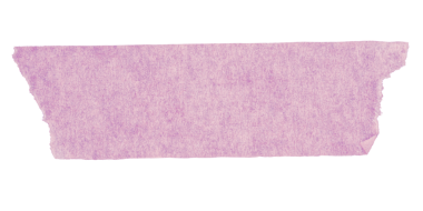 Washi bandı png kolaj ögesi, şeffaf arkaplanda pembe planlayıcı etiketi