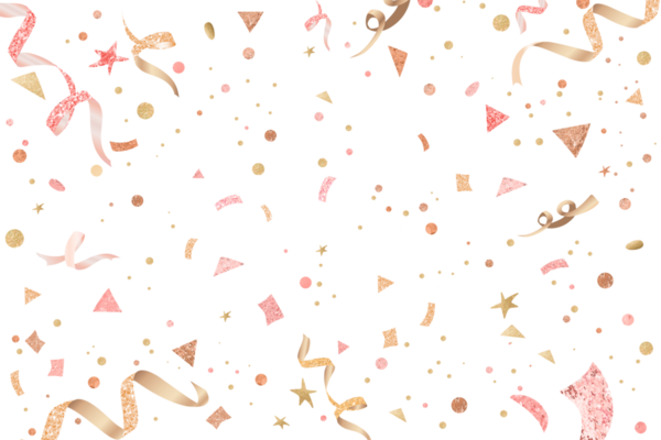 Şirin png şenlik kurdeleleri yeni yıl kutlaması