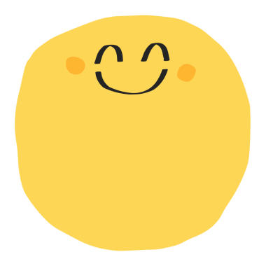 Gülümseyen emoji png çıkartması, sevimli karalama, şeffaf arkaplan