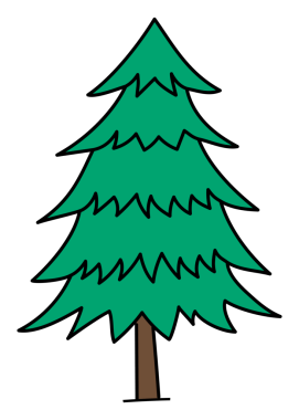 Noel ağacı png etiketi, şeffaf arkaplan