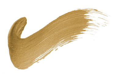 Şenlikli metalik altın fırça darbesi 