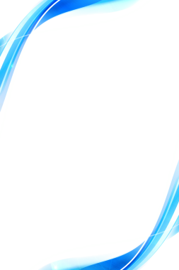 Mavi eğri çerçeve şablon tasarımı ögesi