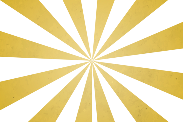 Altın güneş patlaması efekti desenli arkaplan tasarımı ögesi