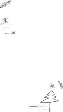 Noel ağacı desenli png çerçeve şenlik arka planı