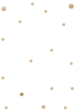 Altın noktalar şeffaf arkaplan
