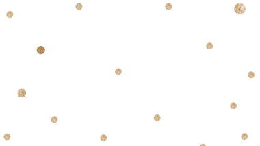 Altın noktalar şeffaf arkaplan
