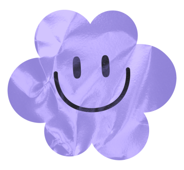 Gülümseyen bulut etiketi, şeffaf arkaplan