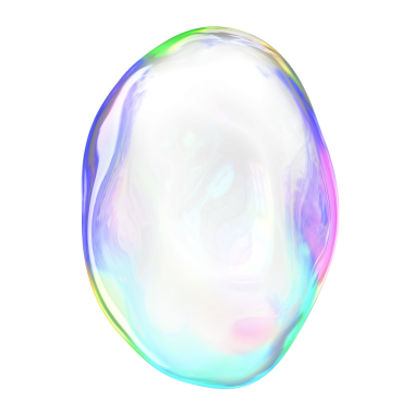 PNG gradyan kabarcık geometrik şekil, şeffaf arkaplan