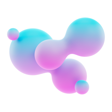 PNG 3D gradyan pembe sıvı, şeffaf arkaplan