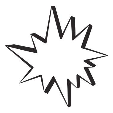 Çığlık balonu png, retro illüstrasyon, şeffaf arkaplan