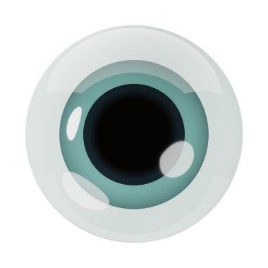 3B göz png karakteri, şeffaf arkaplan