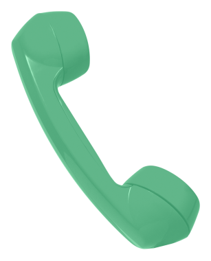 Png yeşil retro telefon etiketi, şeffaf arkaplan