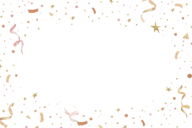 Festivalsel kurdele çerçevesi png şeffaf arkaplan