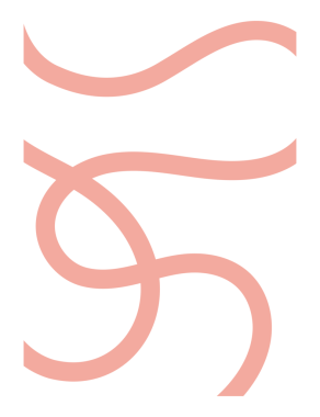 PNG soyut pembe eğri çizgiler, şeffaf arkaplan