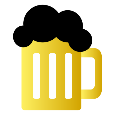 PNG bira simgesi illüstrasyon etiketi, şeffaf arkaplan