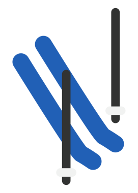 PNG kayak simgesi resimleme etiketi, şeffaf arkaplan