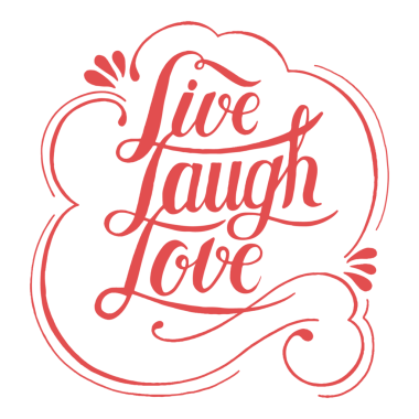 El yazısıyla yazılmış canlı aşk gülüşü png tipografi çıkartması