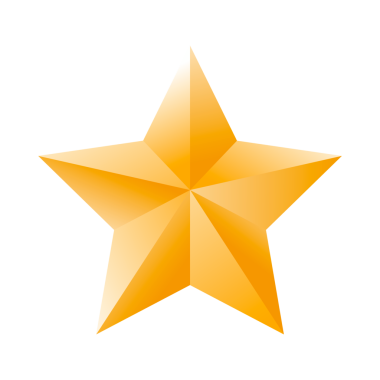 Noel yıldızı süs vektörü