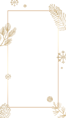 Parıltılı kış png çerçevesi, şeffaf arkaplan