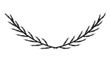 Yapraklı çelenk rozeti şeffaf png