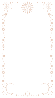 Altın png gök güneşi ve ay tekeli şeffaf çerçeve