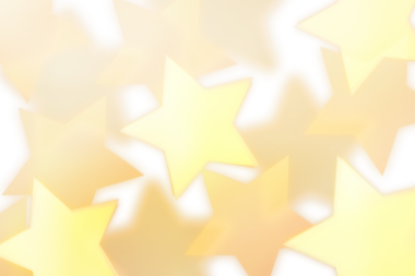 Şeffaf arkaplanda sarı yıldız bokeh png