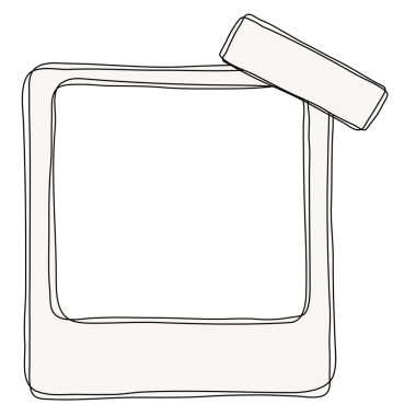 Şipşak png çerçeve etiketi, şeffaf arkaplan üzerine basit satır sanat tasarımı