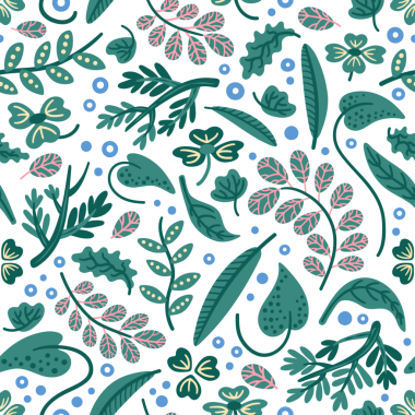 Yaprak png pürüzsüz desen, şeffaf arkaplan