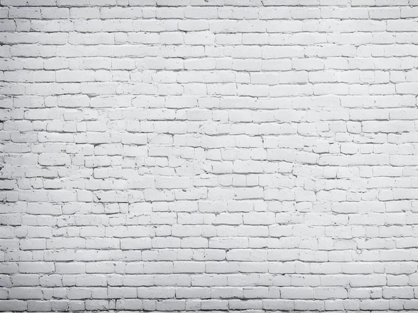 Weiße Backsteinmauer Hintergrund — Stockfoto