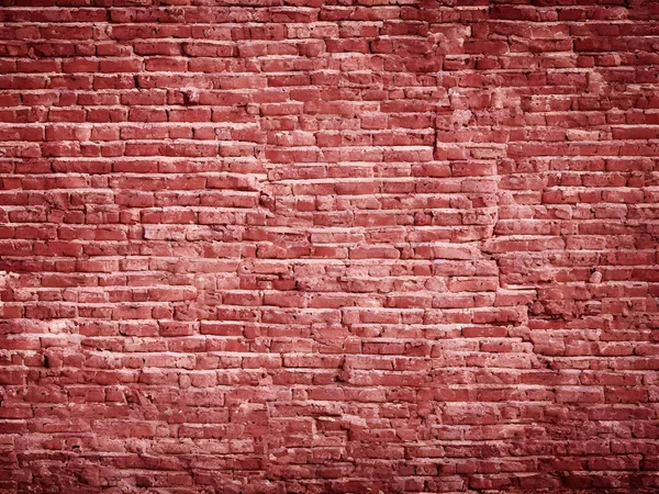 Old Wall Background Red Brick White Bricks — Fotografia de Stock
