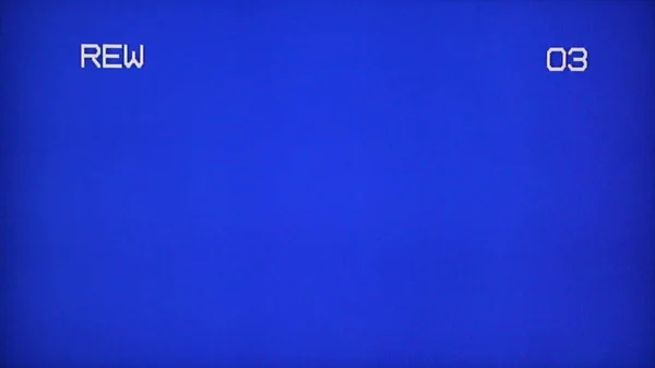 mavi resim vhs televizyon ekranına geliyor