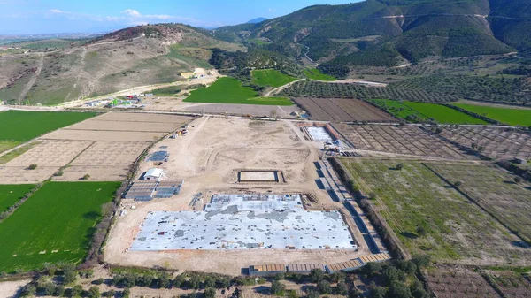 Jeotermal enerji santrali hava akımı