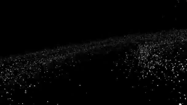 ラグジュアリーダスト粒子フローティングバックグラウンドダイナミックダスト粒子空間 — ストック動画