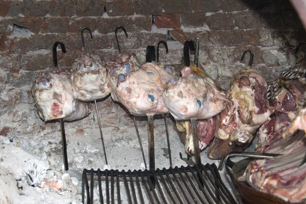 cooked lamb head,ready-to-eat lamb head