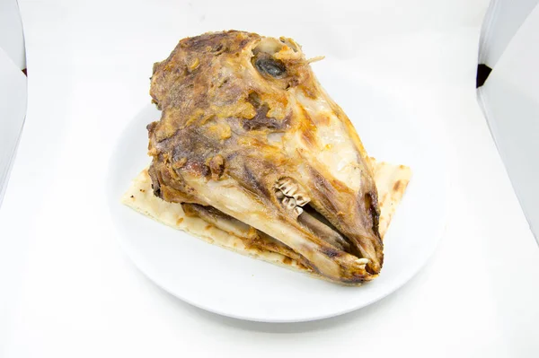 cooked lamb head,ready-to-eat lamb head