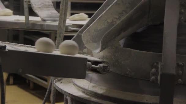 Máquinas Proceso Fabricación Pan — Vídeos de Stock
