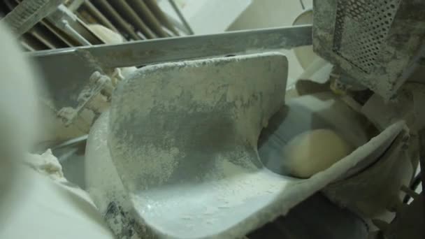 Máquinas Proceso Fabricación Pan — Vídeo de stock