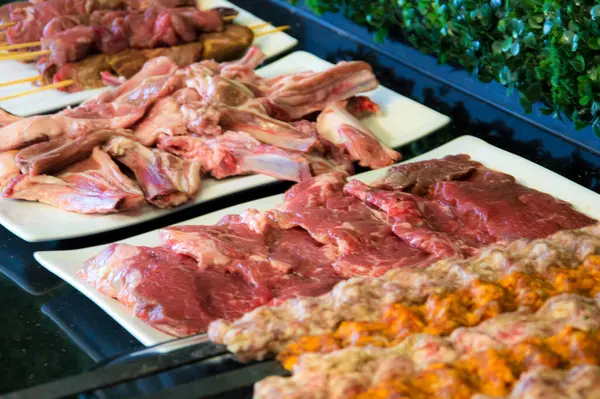 ham fileto biftek parçaları