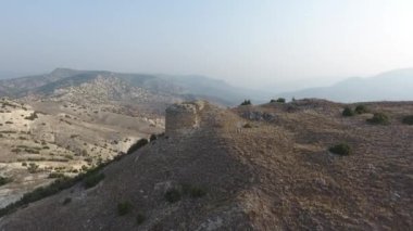 Eski tripolis şehrinin hava görüntüsü.