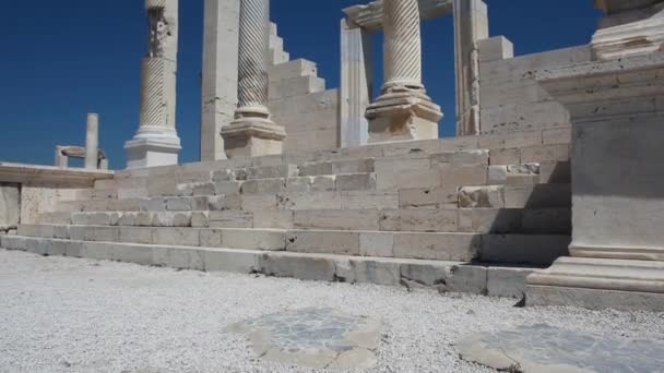 Antica Città Laodicea Emersa Dopo Gli Scavi Archeologici — Video Stock