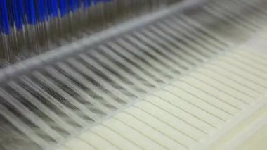 Modern otomatik iplik makinası