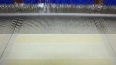 Modern otomatik iplik makinası