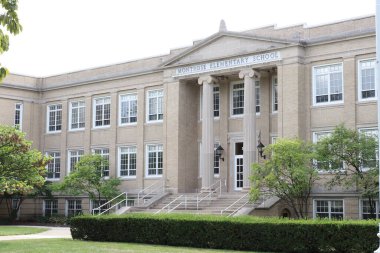 Bexley Ohio 9 Eylül 2023 Montrose İlköğretim Okulu Tabelası