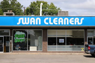 Bexley Ohio 9 Eylül 2023 Kuğu Temizleyici ve Çamaşırhane